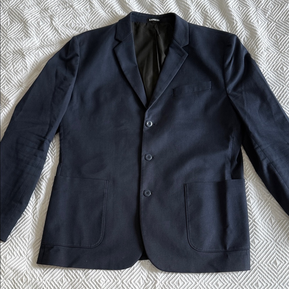 Express Men's Dark Blue Sport Coat